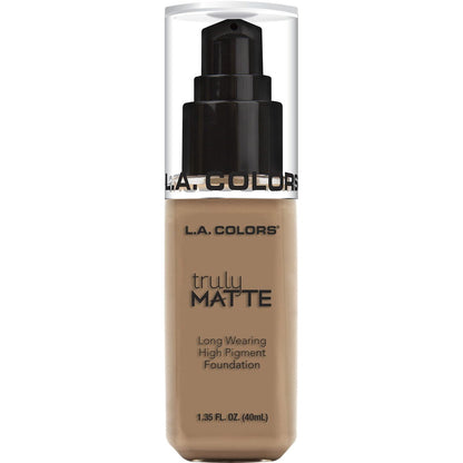 L.A. COLORS Truly Matte Foundation, Sand CLM356