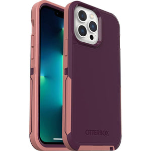 OtterBox iPhone 13 Max & 12 Max Holster Available Upon Request and not Included, See Packaging for Details Defender Series XT Case-Purple, screenless,Rugged,Snaps to MagSafe,Lanyard Attachment