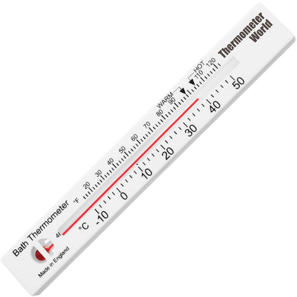 Bath Thermometer - Check Bath Water Temperature with This Easy to Use Bathing Temperature Thermometer