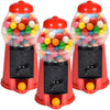 ArtCreativity Gumball Machine for Kids, Set of 2, 6.5" Desktop Bubble Gum Mini Candy Dispenser, Unique Money Saving Coin Bank, Valentines Gift, Vintage Office Desk Decoration (Gumballs not Included) - 3 Pack