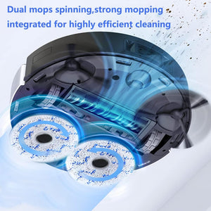 Deebot Mopping Pads,Spinning Mopping Pads for ECOVACS Deebot T10 OMNI/T10 Turbo/X1 PRO Omni X1 Omni/X1 Turbo,Washable Reusable,Vacuum Mop Replacement Pads(10Pcs)