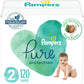 Pampers Pure Protection Baby Diapers, Size 5 (27+ lbs), 132 Count, Up to 100% Leakproof, Premium Plant-based Skin Protection, Hypoallergenic Soft Diapers