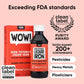 NovaFerrum Wow, 125 High Potency Liquid Iron Supplement for Adults, Iron Deficiency, 125mg of Iron Per 5mL Dose, Vegan Verified, Gluten Free Certified, Sugar Free