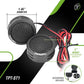 Buy now Timpano TPT-ST1 Dome Tweeter, 1 Inch Tweeter Set for Car Audio, Angle or Surface Mount Tweeters, 4 Ohm Soft Dome 180 Watts for Pro Car Audio (Pair) at indiglob india