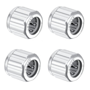 4 Pieces Needle Roller Bearings, One Way Bearing, 8mm Needle Bearings Bore 14mm OD 12mm Width, High Load Carrying Capacity and Stiffness