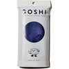 GOSHI Exfoliating Shower Towel - Rip-Resistant Exfoliating Washcloth for All Skin Types - Made in Japan - Blue