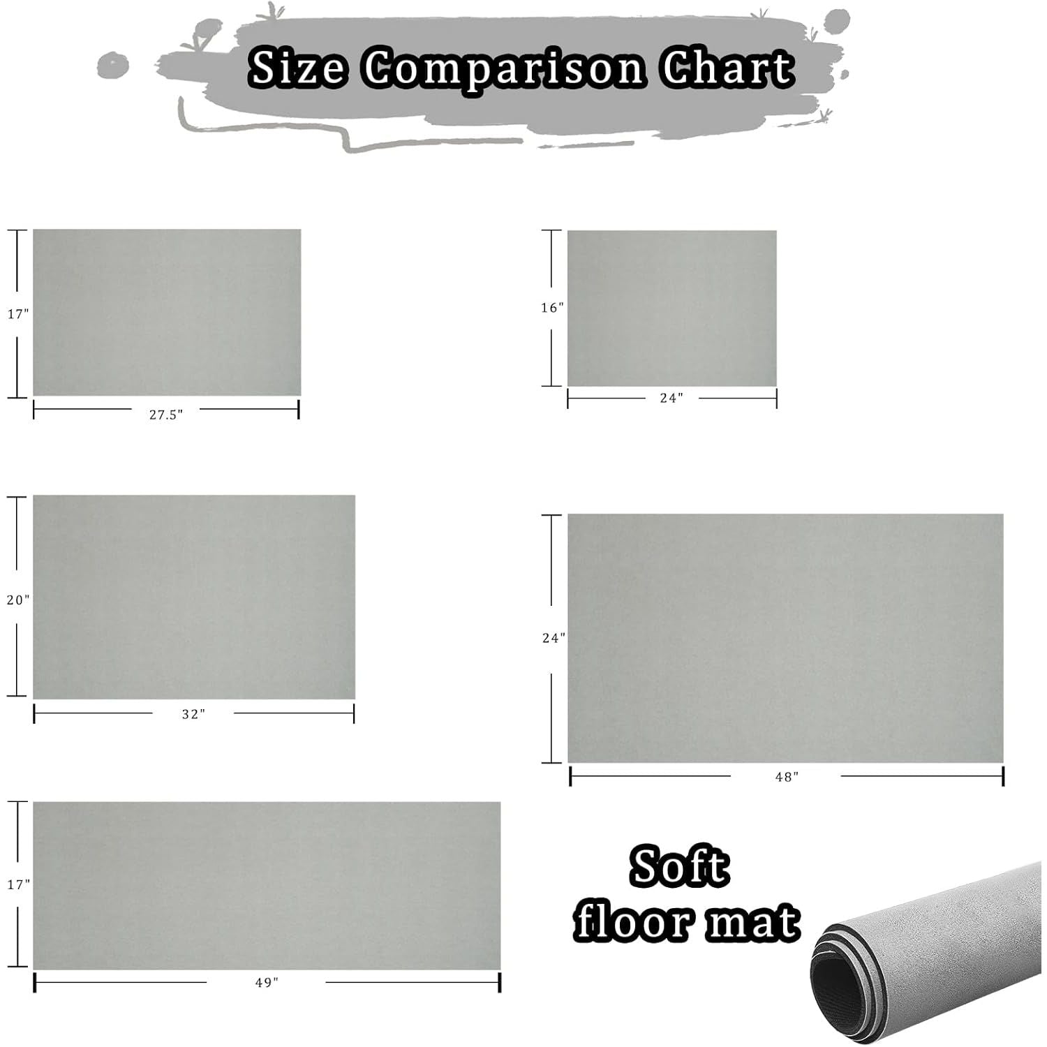 Buy now Thin Diatomaceous Earth Bath Mat Quick Dry Washable Absorbent 15.4x23.6 inches Non Slip,Shower Mat for Bathroom Sink (Light Grey) at indiglob india