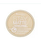 Rimmel London Stay Matte - 011 Creamy Natural - Pressed Powder, Lightweight, High Coverage, Shine Control, 0.49oz