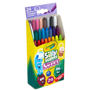 Buy now Crayola Silly Scents Twistables Crayons, Sweet Scented Crayons, 24 Count at indiglob india