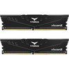 TEAMGROUP T-Force Vulcan Z DDR4 16GB Kit (2x8GB) 3200MHz (PC4-25600) CL16 Desktop Memory Module Ram (Gray) - TLZGD416G3200HC16CDC01 - Black