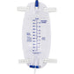 Easy-Tap Leg Bag Urinary Drainage Bag, 1000ml, Anti-Reflux Valve, Cloth Straps, Easy Flip Drain (Pack of 3)