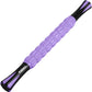 Buy now Muscle Roller Massage Roller Stick- Deep Tissue Fascia Blaster for Myofascial Pain Relief, Lymphatic Drainage & Body Sculpting, Handheld Physical Therapy & Recovery Tool (Black White-24 inch) Purple at indiglob india