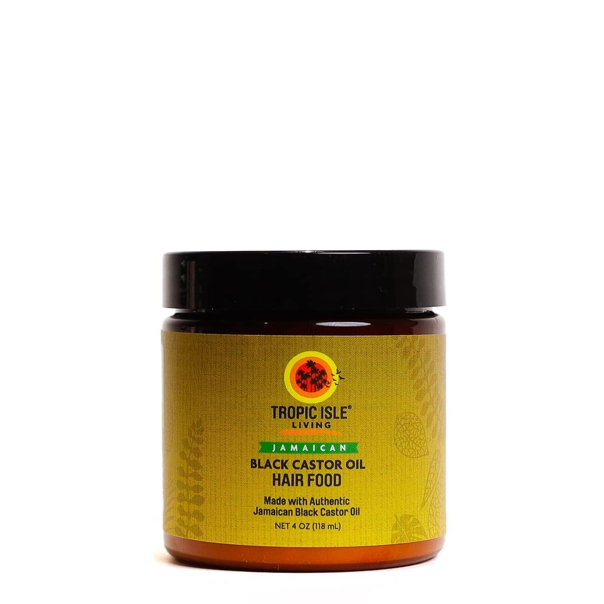 All Natural Black Castor Oil Hair Food | moisturize, thicken, strengthen & increase hair growth | Traditional Handmade Jamaican Black Castor Oil | Strong hair roots, scalp & hair growth - 4oz