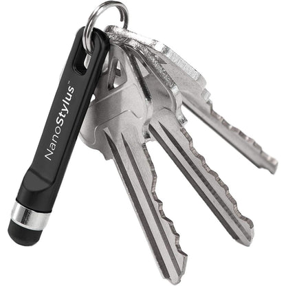 KeySmart NanoStylus – Mini Keyring Stylus Ergonomic, Portable and Precise Keychain Stylus Pen for Touch Screens