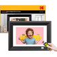 KODAK 10.1 Inch Wood Digital Picture Frame with Remote Control, IPS Screen HD Display, Auto-Rotate, Wall Mountable, Programmable Auto On/Off, Enjoy Your Precious Moment in Slideshow, Black