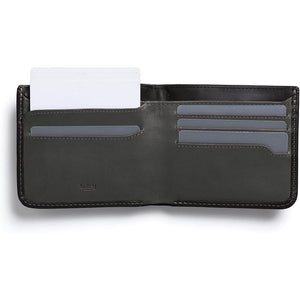 Bellroy Hide & Seek, slim leather wallet, RFID editions available (Max. 12 cards and cash) - Black