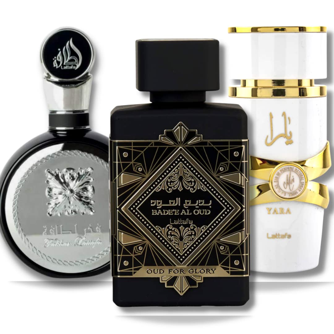 Buy now Lattafa Perfumes Bade'e Al Oud, Oud for Glory for Unisex Eau de Parfum Spray, 3.4 Ounce Lavender, Sandalwood 3.40 Fl Oz (Pack of 1) at indiglob india