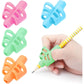 BUSHIBU Pencil Grips for Kids Handwriting, Toddler Pencil Grip, Pen Grips Trainer for Beginners Preschoolers Kindergarten Children(4 PCS)