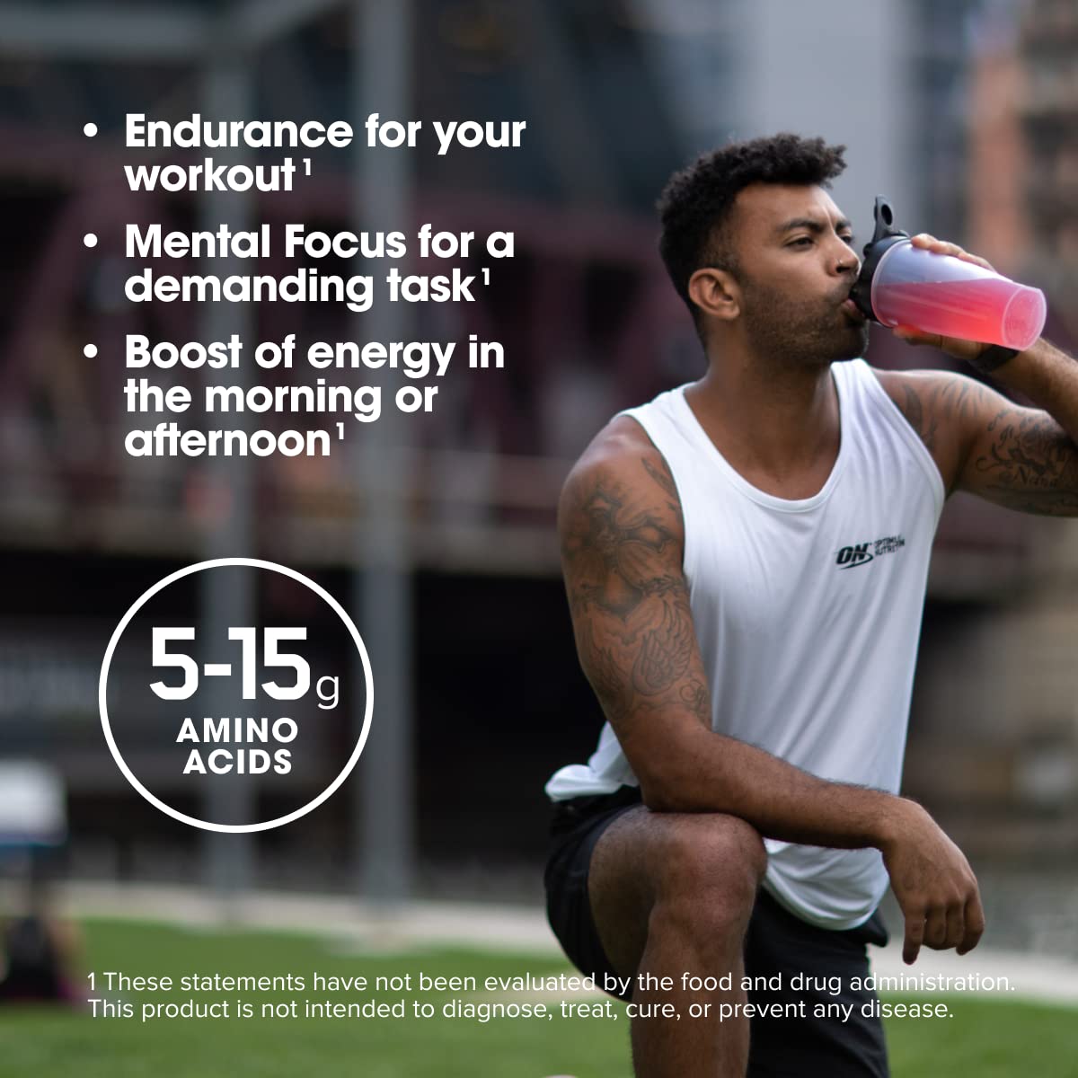 Buy now Optimum Nutrition Amino Energy - Pre Workout with Green Tea, BCAA, Amino Acids, Keto Friendly, Green Coffee Extract, Energy Powder - Blue Raspberry, 30 Servings (Packaging May Vary) at indiglob india