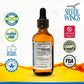 Natural Path Silver Wings Colloidal Silver Liquid - Enhanced Immune Support Supplement - 250ppm (1250mcg) - 2oz Dropper