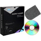 CD DVD Cleaner Solution Spray Fluid - Premium Compact disc Cleaning Kit with Anti-Static Microfiber Cloth Glove 4oz