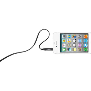 Belkin MiXiT Tangle-Free Aux / Auxiliary Cable, 3 Feet (Black) - AV10127tt03-BLK