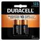 Buy now Duracell CR123A 3V Lithium Battery, 2 Count Pack, 123 3 Volt High Power Lithium Battery, Long-Lasting for Home Safety and Security Devices, High-Intensity Flashlights, and Home Automation 2 Count at indiglob india