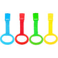 KALAMANDA 4 PCS Baby Playpen Pull Up Rings, Pull Up Handles Standing Walker Crib Pull Rings for Toddler Kids Children Walking Training Tool(Yellow/Red/Blue/Green)