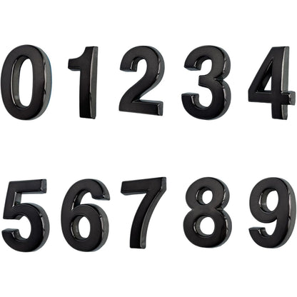 Buy now Mailbox Numbers for Outside, 2 Inch Door Address Number Stickers for Apartment Room, Gold Shiny, 1 Set of 10 Pcs. 2In-1 Set Grey at indiglob india