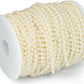 Buy now B&S FEEL 5mm Faux Pearl Beads Garland Pearl Bead Roll Strand for Wedding Party Decoration, 99 Feet Roll (Ivory) at indiglob india