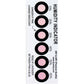 Premium Humidity Indicator Cards 20 Pack(Reusable) - 10-60% 6 Spot(20 Cards)