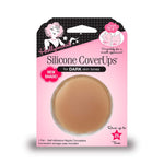 Buy now Hollywood Fashion Secrets Silicone Coverups, Hypoallergenic, Reusable, Washable, Gentle on Skin, Ultra Thin, Self Adhesive, Dark Shade, 1 Pack at indiglob india