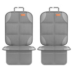 Buy now SMART ELF Car Seat Protector, 2Pack Seat Protector Protect Child Seats with Thickest Padding and Non-Slip Backing Mesh Pockets for Baby and Pet,Sedan SUV Truck (Black) 2PS Light Grey at indiglob india