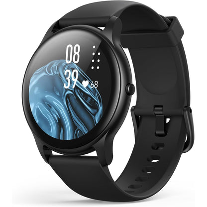 AGPTEK Smart Watch for Women, 5ATM Waterproof Smartwatch for Android and iOS Phones, Fitness Tracker Watch with 100+ Sports Modes, Heart Rate Monitor Pedometer Sleep Monitor, Pink