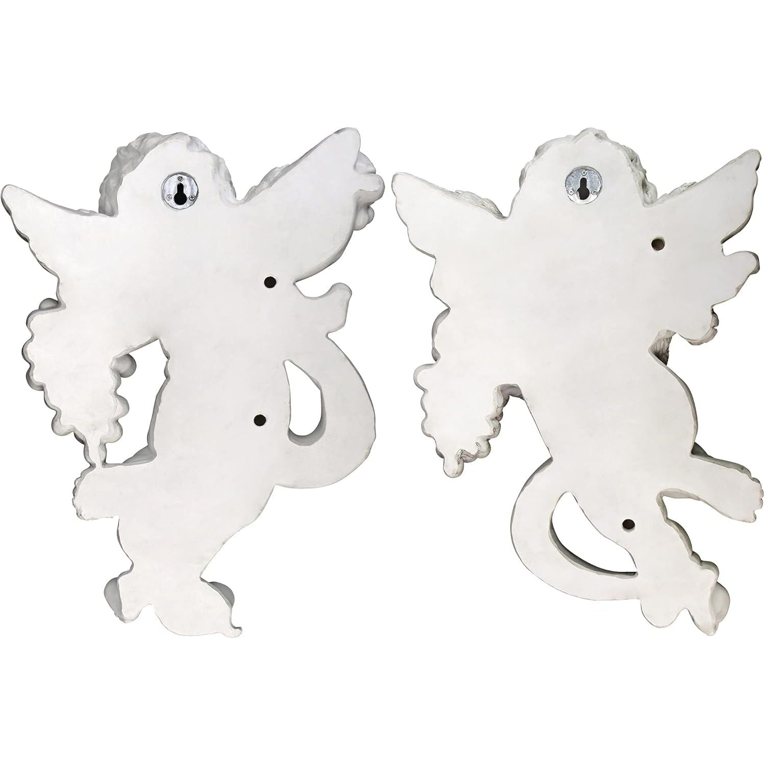 Buy now Design Toscano Cherub Harvest Wall Sculptures, Set of 2, Full Color, 10.50" x 4.50" at indiglob india