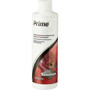 Seachem Prime Fresh and Saltwater Conditioner - Chemical Remover and Detoxifier 250 ml
