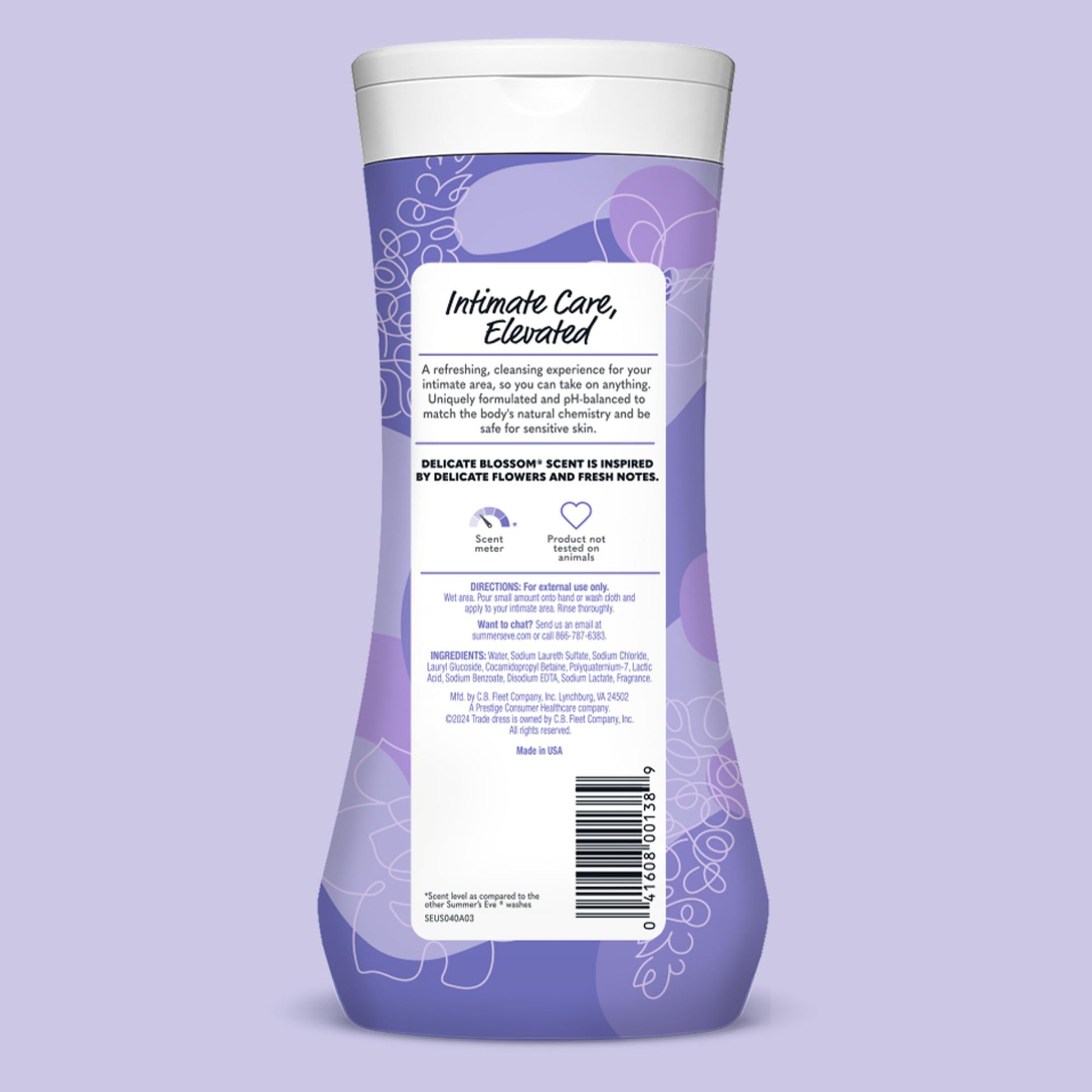 Buy now Summer's Eve Delicate Blossom All-Over Daily Feminine Wash, pH-Balanced Body Wash for Women, Removes Vaginal Odor and Refreshes, 15 Fl Oz at indiglob india