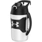 Buy now Under Armour Half Gallon Water Bottle Insulated, 64oz Insulated Water Bottle with Handle, Fence Hook, Leak Resistant, for Baseball, Football & More, Academy/Black White Black at indiglob india