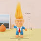 Buy now Donald Trump Toys Cute Rubber Troll Doll Toy Trump 2025 Take America Back, Troll Dolls Great Gifts for Trumps Fans（Red Tie） at indiglob india