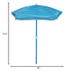 Buy now Step2 42-Inch Wave Umbrella, Kids Shade Umbrella, For Any Outdoor Activity at indiglob india