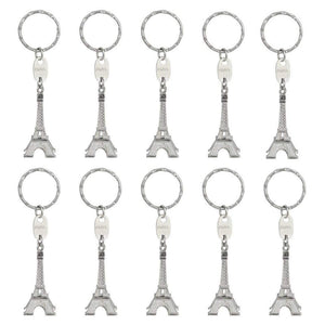 Buy now baotongle 15pcs Eiffel Tower Keyring, Paris Eiffel Tower Keychains 3-D Key Ring French Souvenirs Retro Adornment Cute Lovely Decorative Metal Craft Art Statue Model for Table Decor Gifts Silver at indiglob india