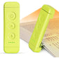 Buy now Glocusent USB Rechargeable Book Light for Reading in Bed, Portable Clip-on LED Reading Light, 3 Amber Colors & 5 Brightness Dimmable, Compact & Long Lasting, Perfect for Book Lovers, Kids Green at indiglob india