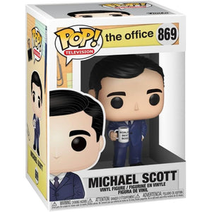 Funko Pop TV: The Office - Michael Scott - Collectable Vinyl Figure - Gift Idea - Official Merchandise - Toys for Kids & Adults - Comedy Fans - Model Figure for Collectors and Display