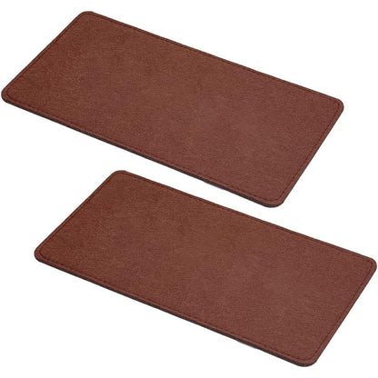 PH PandaHall 12x5 inch Black Felt Base Shaper, 2pcs Bag Bottom Shaper Pad Arc Corner Bag Liner Board Insert for Tote Leather Purse Handbag Crossbody Bag Backpack Canvas Travel Bag, 6mm Thick