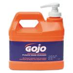 Buy now GOJO 095804 NATURAL ORANGE Pumice Hand Cleaner, Citrus, 0.5 gal Pump Bottle, 4/Carton at indiglob india