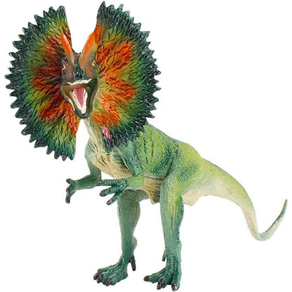 Bbiamsleep 7 Inch Savage Dilophosaurus Solid Dinosaur Figurine Dilophosaurus Figure with Moveable Mouth - My Store