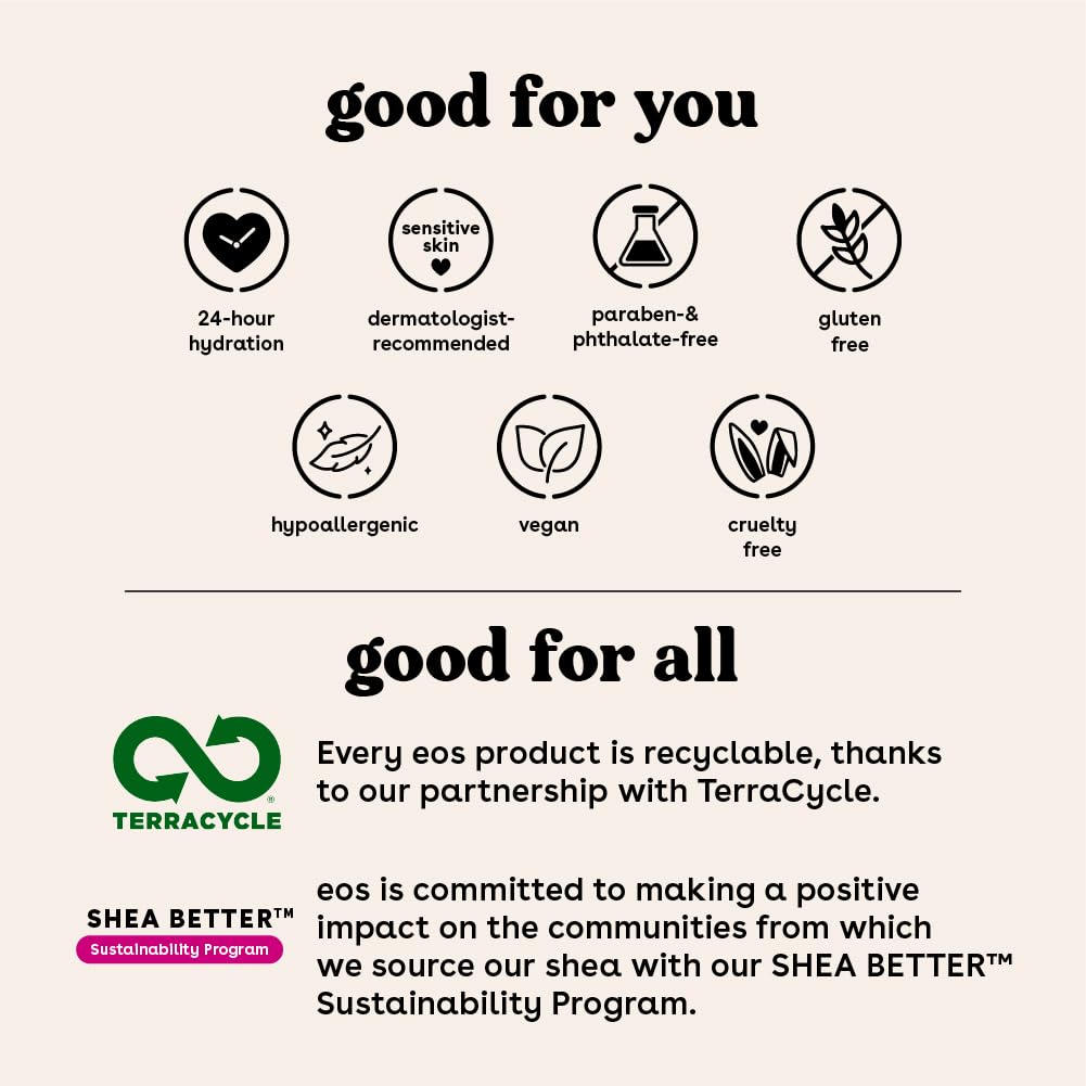 Buy now eos Shea Better Hand Cream – Fresh & Cozy, Hand Lotion, Hand Lotion for Dry Skin, Hydrating, Shea Butter, Dry Skin Relief, Travel Size, 2.5 oz at indiglob india
