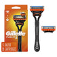 Buy now Gillette Fusion5 Razor for Men, Handle + 2 Razor Blade Refills Fusion5 Razor Handle + 2 Refills at indiglob india