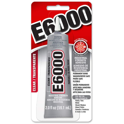 2 oz Eclectic Products 800432 E6000 Craft Adhesive