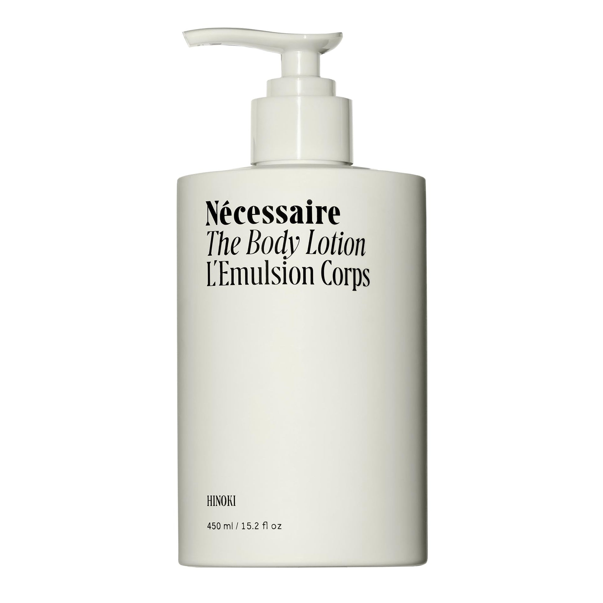 Buy now Nécessaire The Body Lotion Fragrance-Free - Multi-Peptide Moisturizer - Firming Body Lotion for Women + Men. 2.5% Niacinamide. Non-Comedogenic + Hypoallergenic for Sensitive Skin– 200 ml/6.8 fl oz Hinoki 15.2 Fl Oz (Pack of 1) at indiglob india